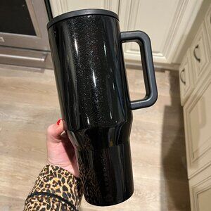 HydroJug 40 oz Spellbound Black Sparkly Tumbler HTF Sold Out & Retired!